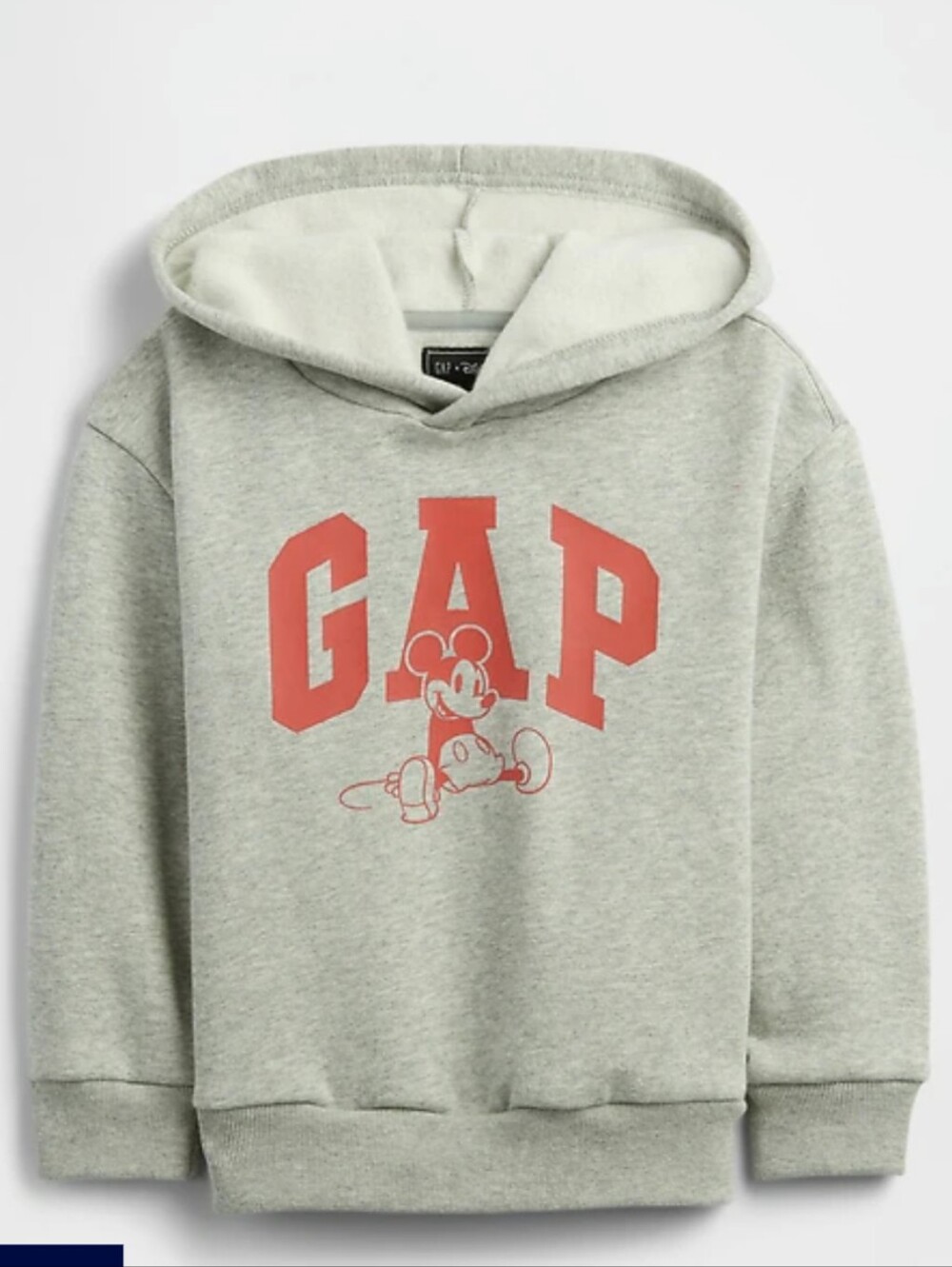 Gap Disney World Mickey Mouse Toddler Hoodie Gray 2T NEW Sealed Package Unisex